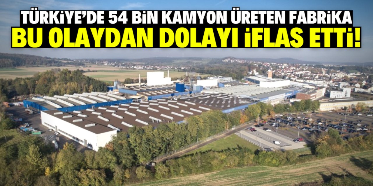 Türkiye'de 54 bin kamyon üreten fabrika böyle iflas etti! 1955 yılında kurulmuş
