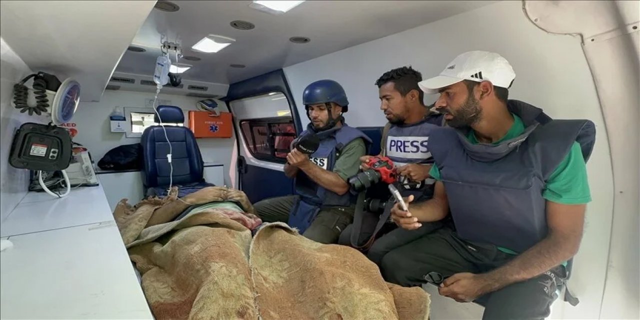 İsrail'in Gazze'ye düzenlediği saldırıda TRT Arapça ekibinin de aralarında olduğu bir grup gazeteci yaralandı