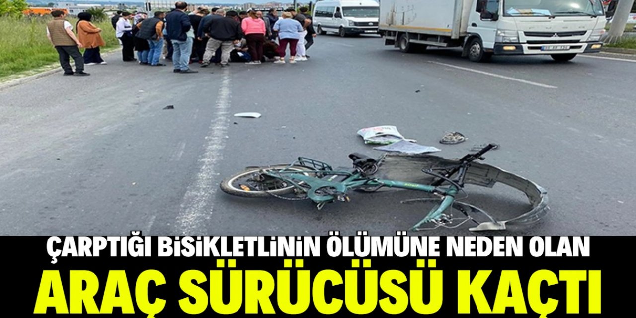 Konya'da çarptığı bisikletlinin ölümüne neden olan sürücü kaçtı