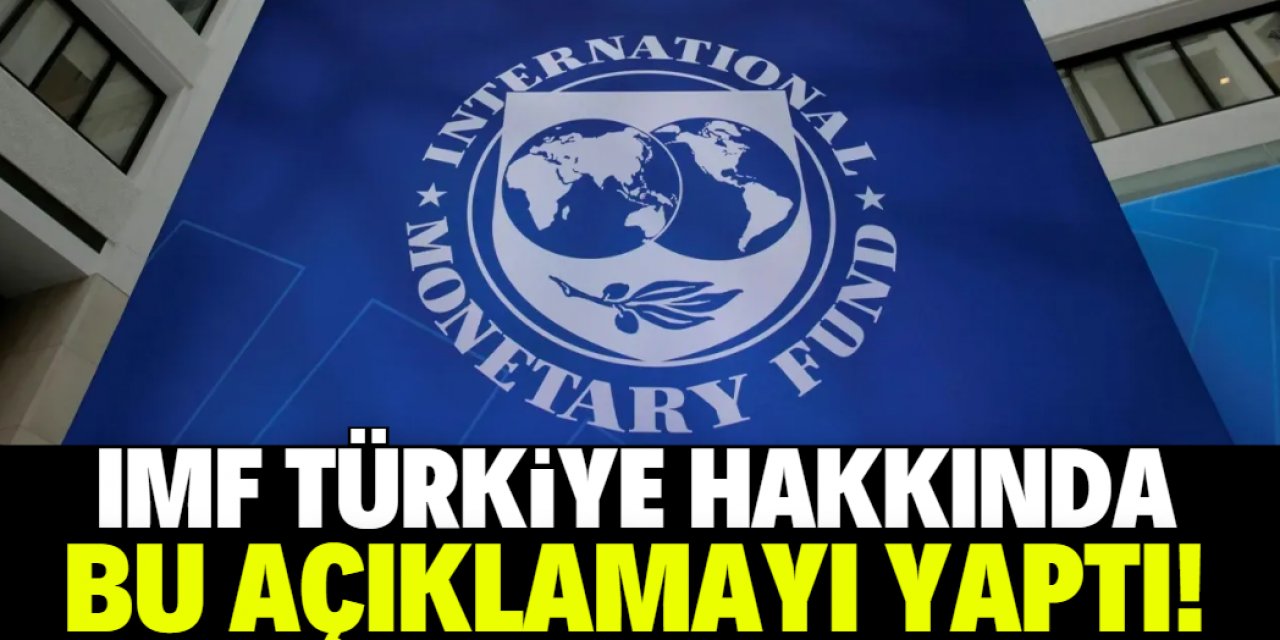 Türkiye hakkında IMF dikkat çeken açıklama yaptı!