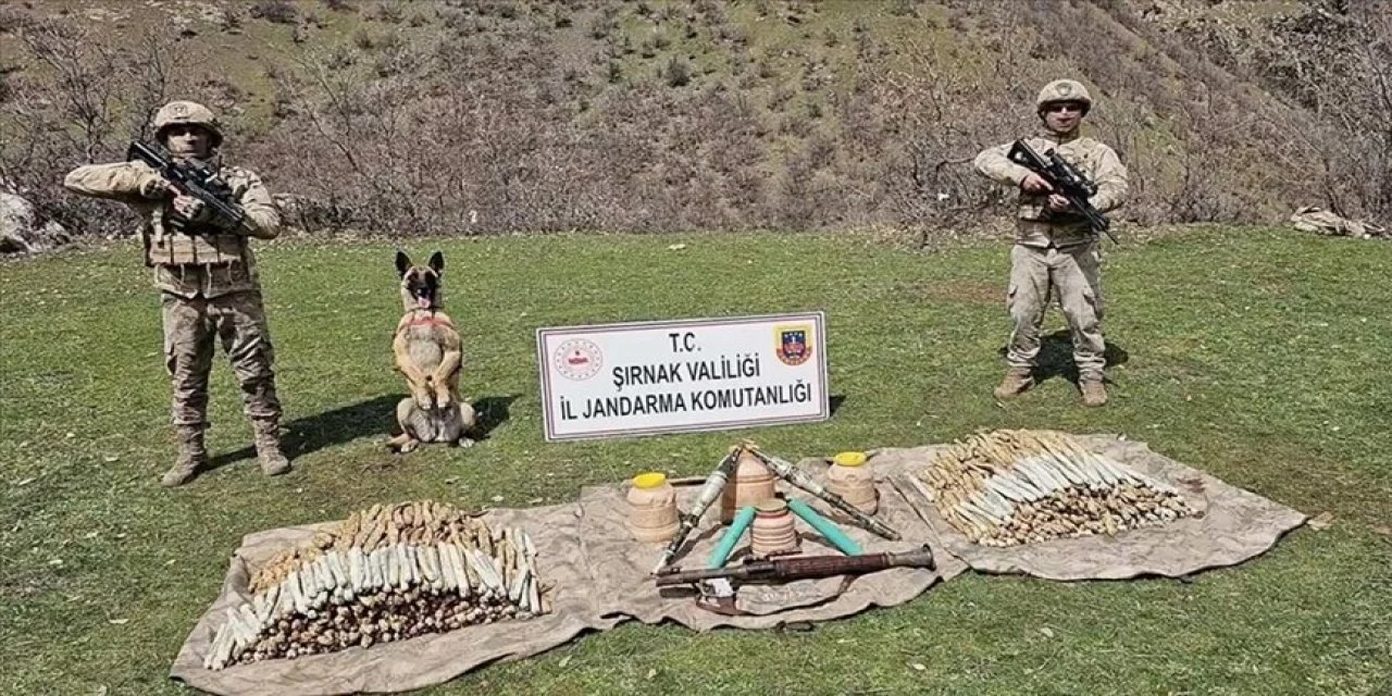 Terör örgütlerine göz açtırılmıyor! 82 mağara, sığınak ve barınma alanı imha edildi