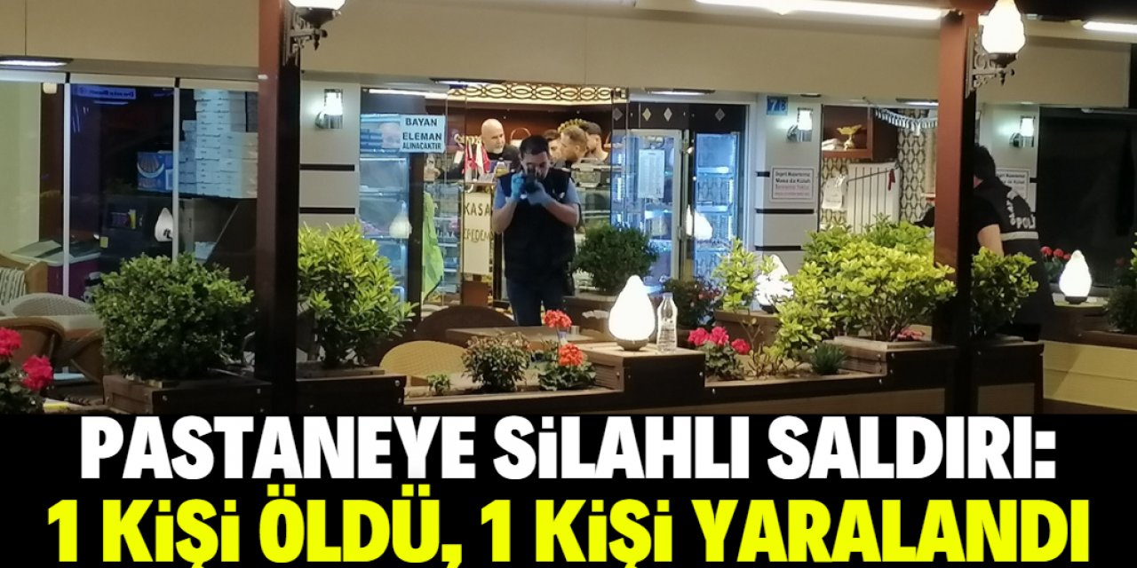 Konya'da pastaneye silahlı saldırı! 1 kişi öldü, 1 kişi yaralandı