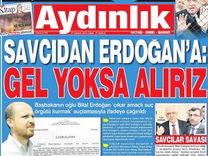 Ulusalcı gazetelerde tek gündem Bilal Erdoğan!
