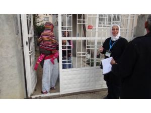 Ceyhan’da Çocuk Felci Aşılama Çalışmaları Sürüyor