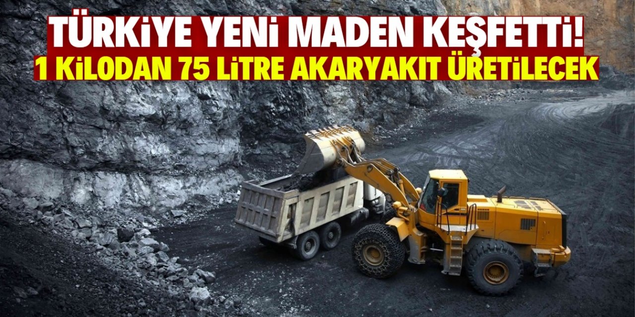 Türkiye yeni maden keşfetti! 1 kilodan 75 litre benzin ve motorin üretilecek
