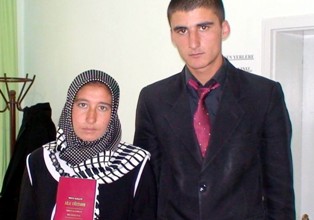 Ayaz bebeğin anne ve babsına resmi nikah