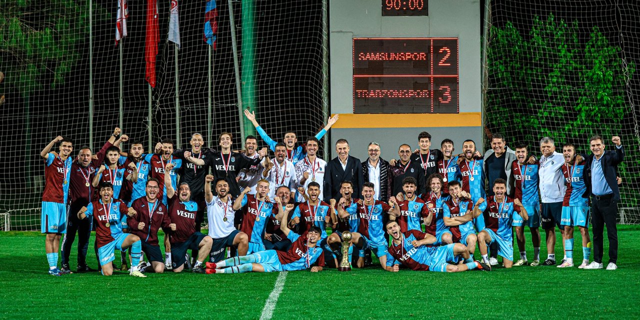 U19 Elit A Ligi'nde  Şampiyon Trabzonspor
