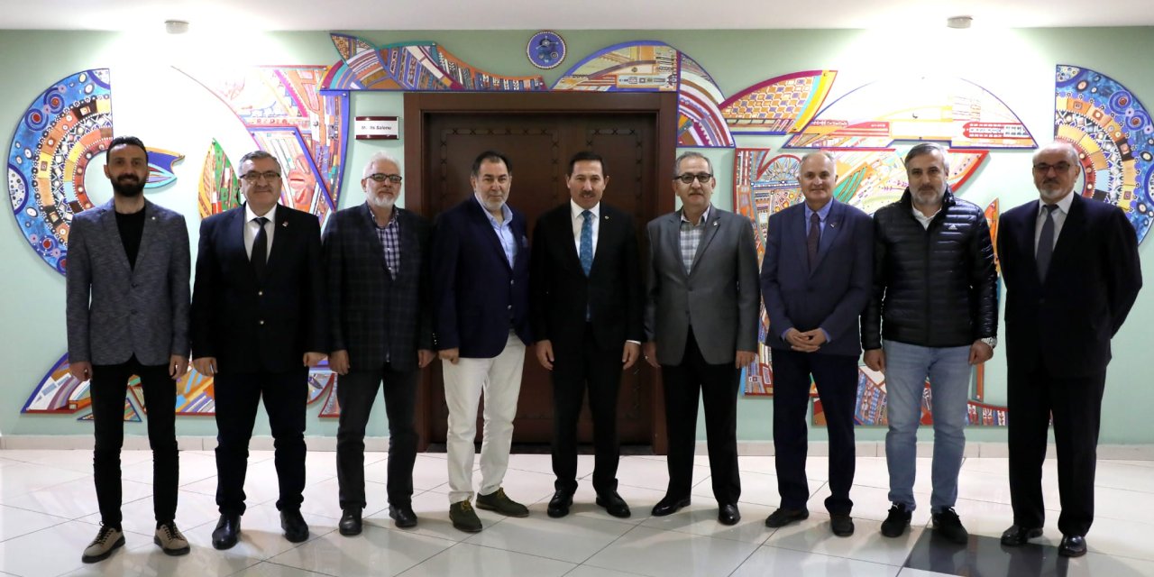 TSYD Konya Şubesi'nden başkanlara ziyaret