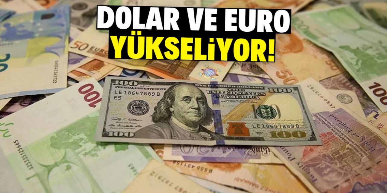 Dolar ve Euro yükselişe geçti!