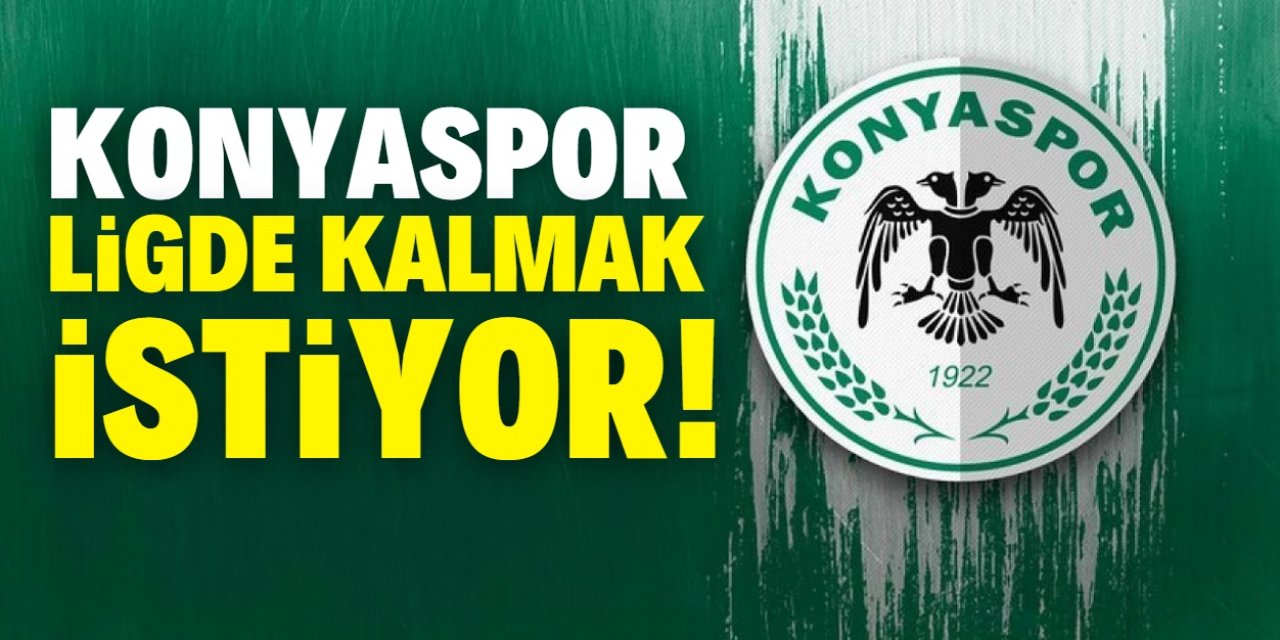 Konyaspor ligde kalmak istiyor! Bu iş Galatasaray maçına kalmamalı