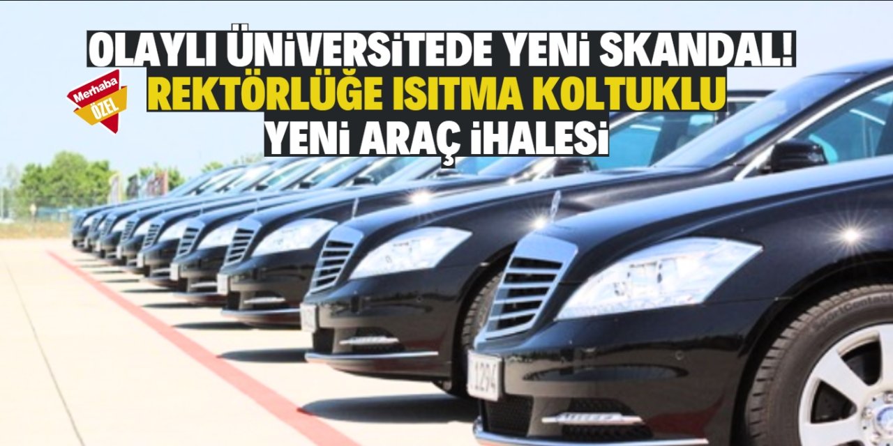 Konya'da o üniversite tasarruf tedbirini hiçe saydı! 4 lüks araç kiralanacak