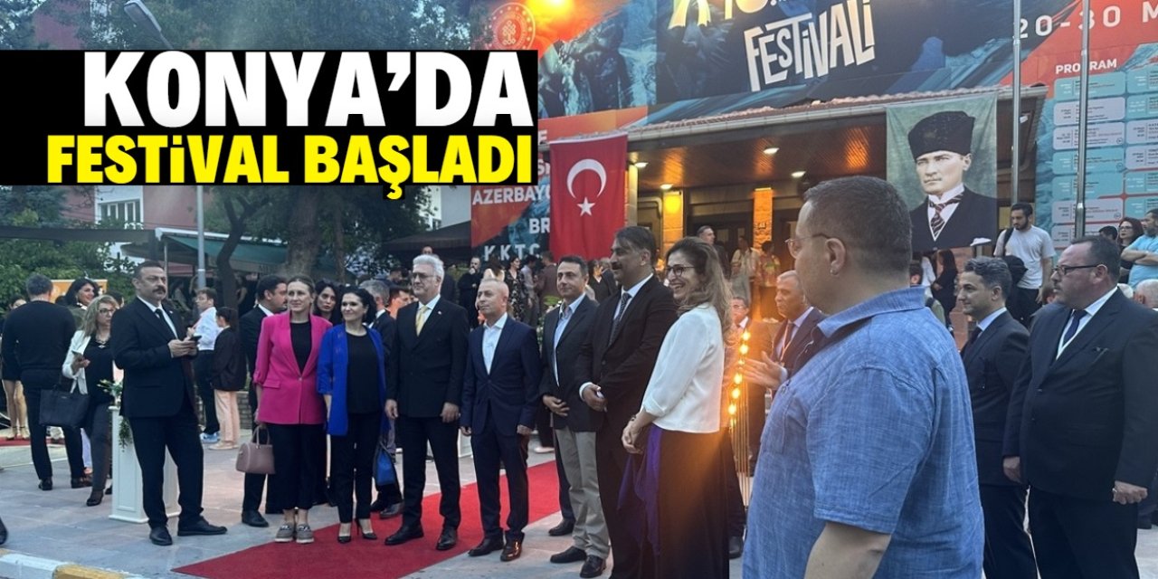Konya'da festival başladı! 70 bin seyirciye ulaşıldı