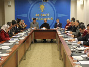 AK Parti'de koordinasyon toplantısı yapıldı