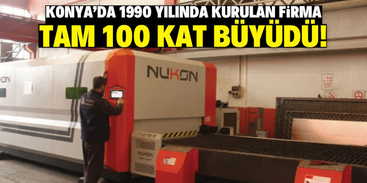 Konya'da 34 yıl önce kurulan firma tam 100 kat büyüdü! Birçok ülkeye ihracat yapıyor