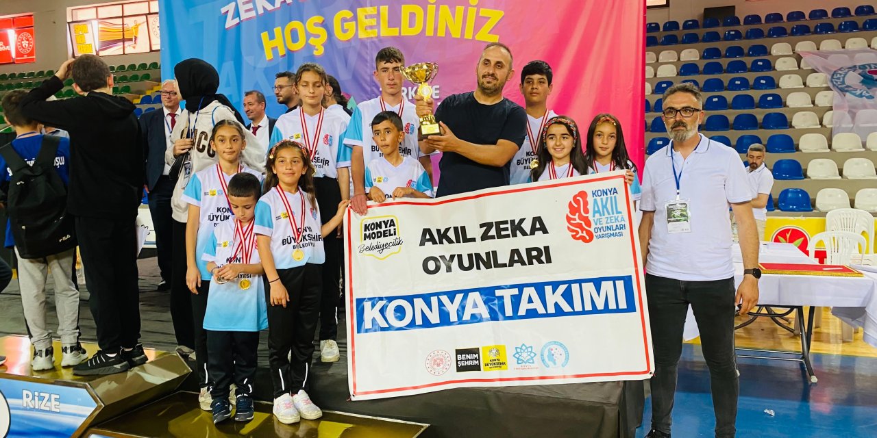 Zeka Oyunları’nda   Konya farkı