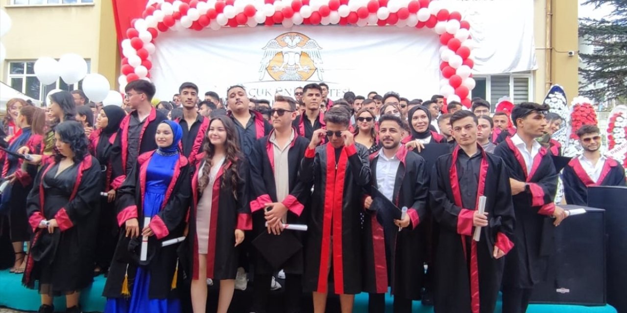 SÜ Huğlu MYO'da mezuniyet heyecanı