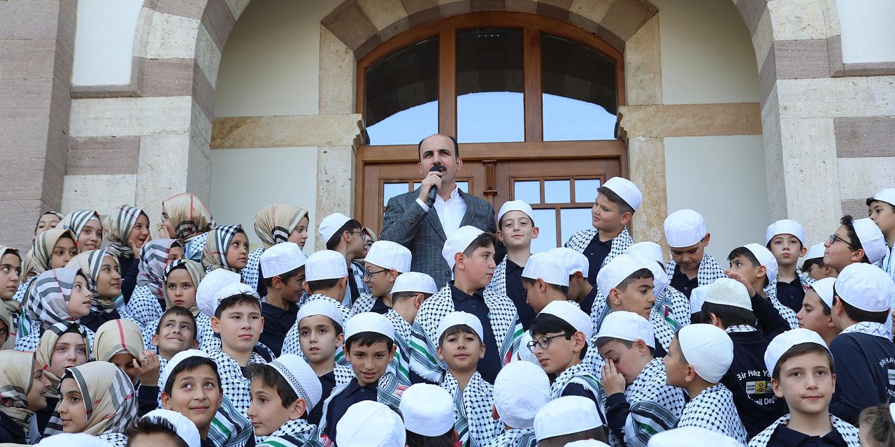 Başkan Altay Bilgehane hafızlık öğrencileriyle buluştu