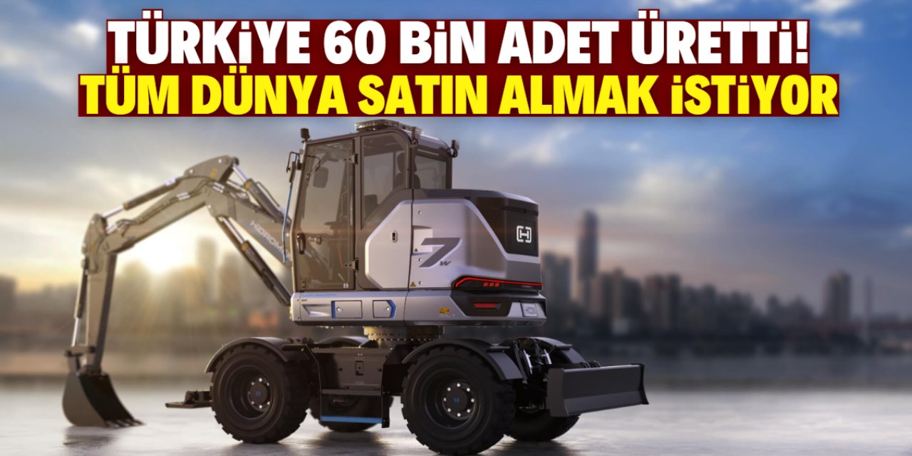 Türkiye 60 bin adet makine üretti