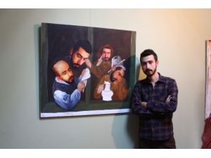 Sdü'de 'Anımsamalar' Karma Sergisi Açıldı