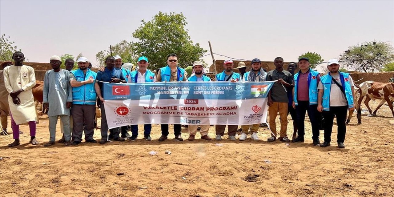 Türkiye Diyanet Vakfınca Nijer'de yaklaşık 25 bin hisse kurban eti dağıtacak