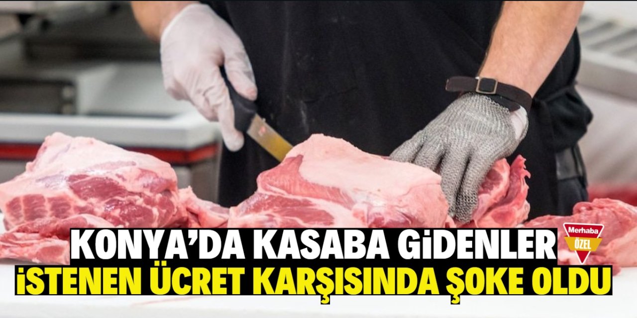 Konya’da kasaplarda et işletmek lüks oldu! Randevuyla çalıştılar