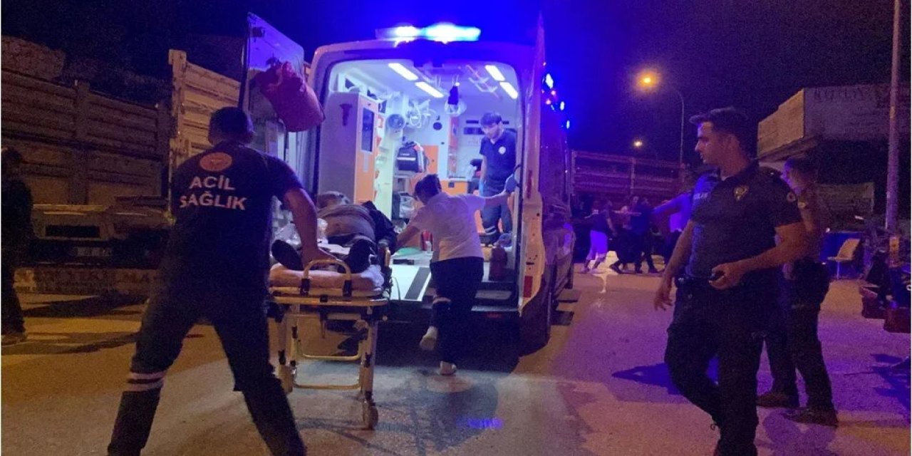 Karaman'da silahlı bıçaklı kavgada 2 kişi yaralandı