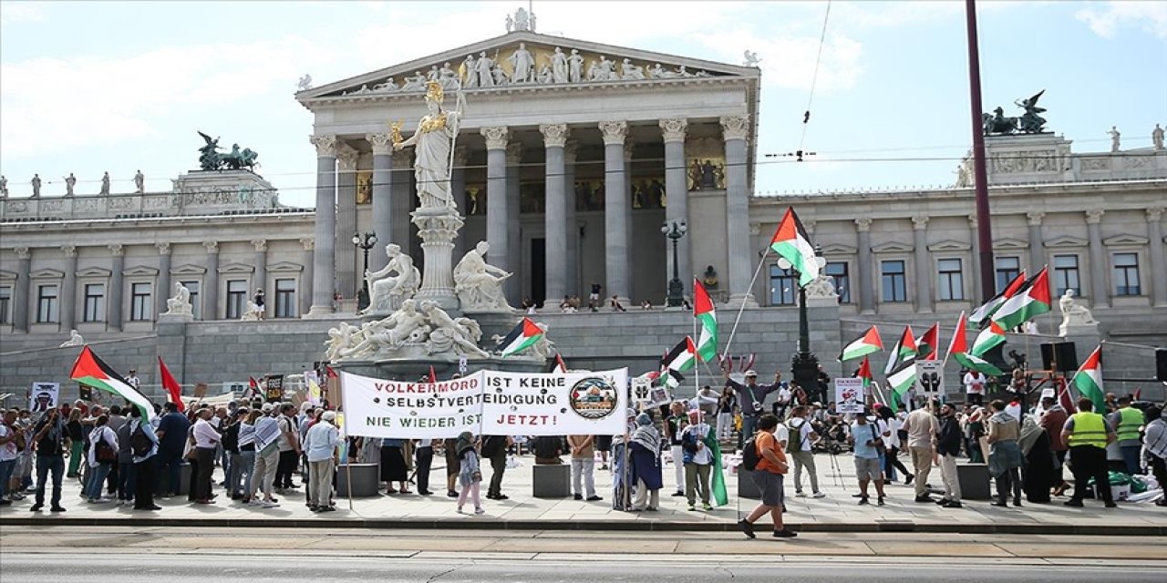 Avrupa’dan Filistin’e destek protestoları