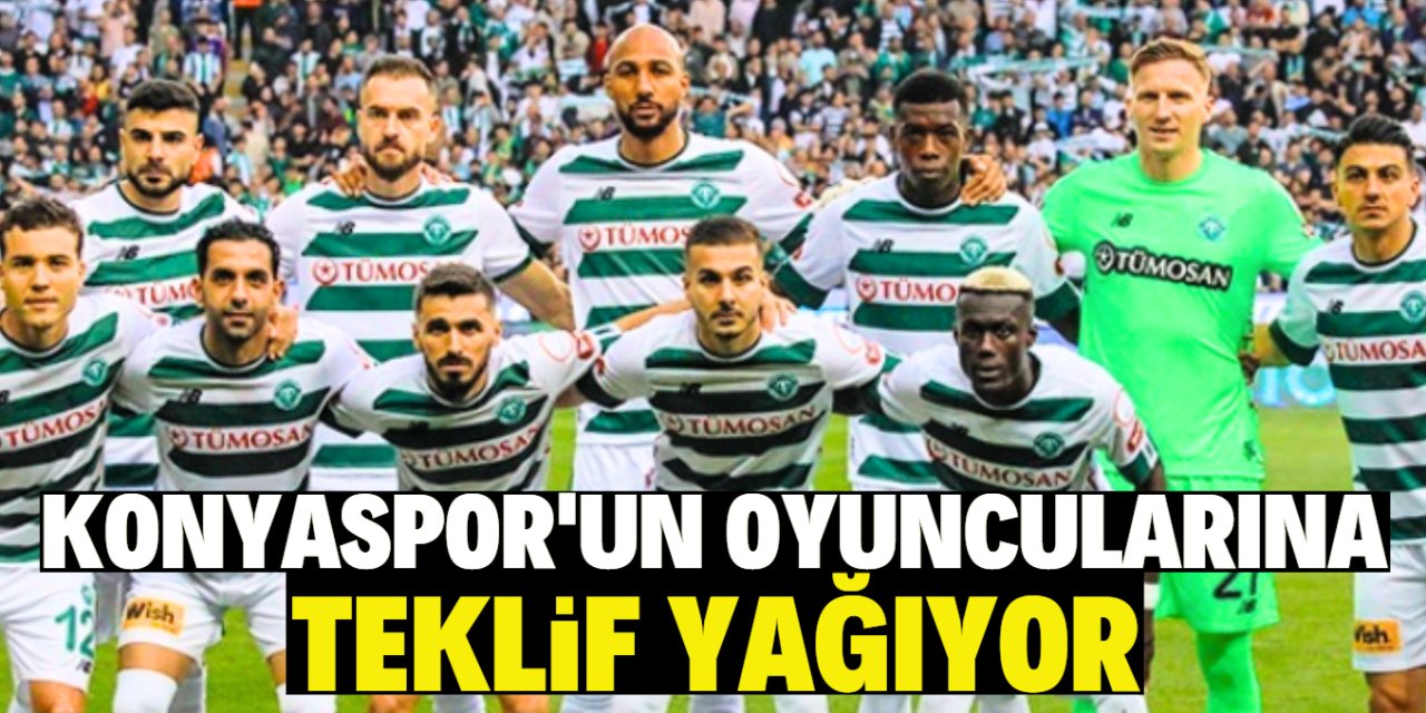 Konyaspor'un oyuncularına teklif yağıyor!