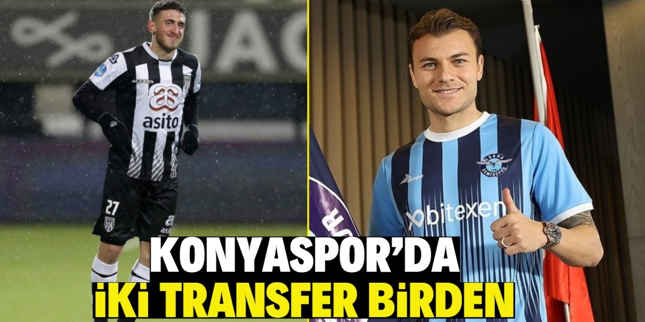 Konyaspor’da iki transfer birden