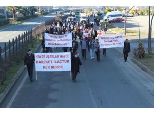 Rize’de Sağlık İçin Yürüyüş