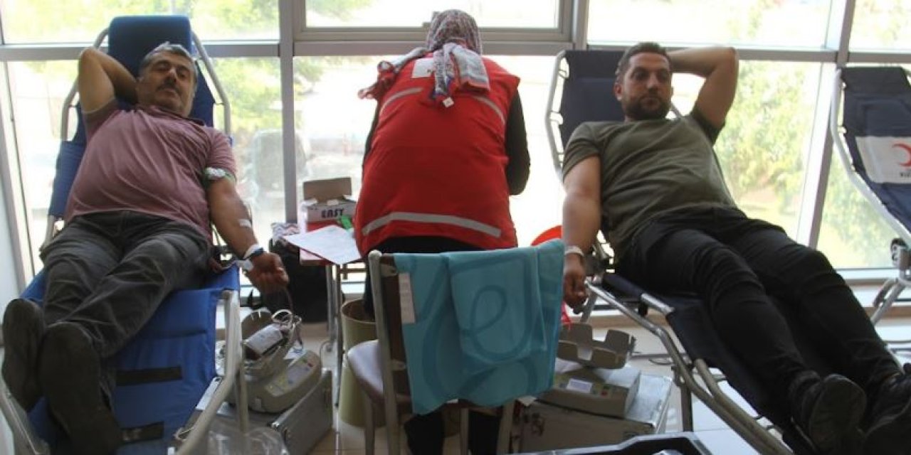 Beyşehir Adliyesinde kan   bağışı kampanyası ilgi gördü
