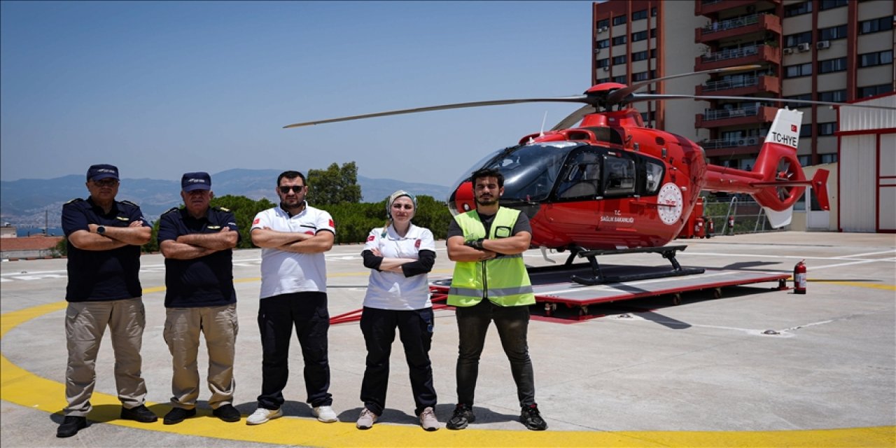 TSK'dan emekli pilotlar ambulans helikopterde mesai yapıyor