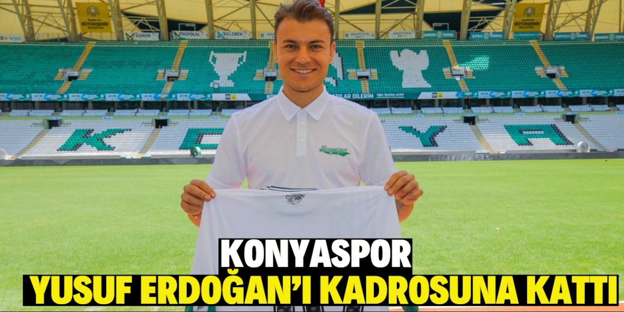 Konyaspor, Yusuf Erdoğan'ı renklerine bağladı