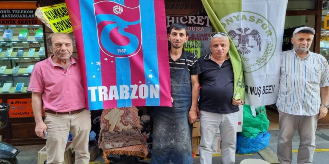 Konyaspor aşığı kunduracı  Hasan’dan Trabzonspor’a teşekkür