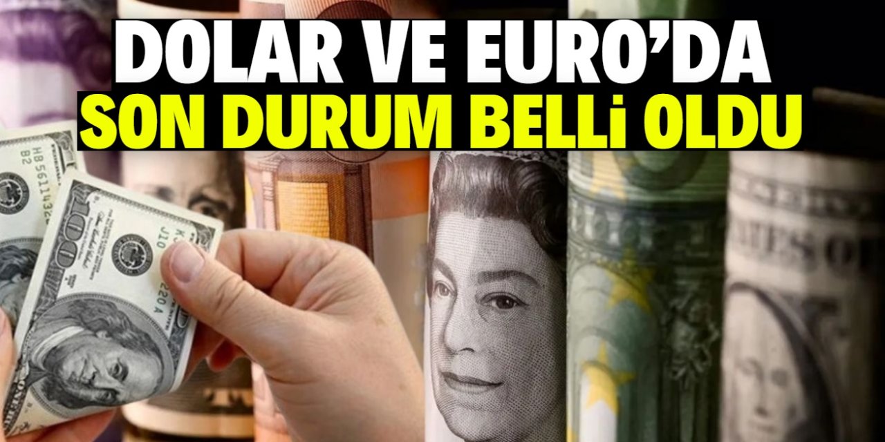 Dolar ve Euro'da son durum belli oldu