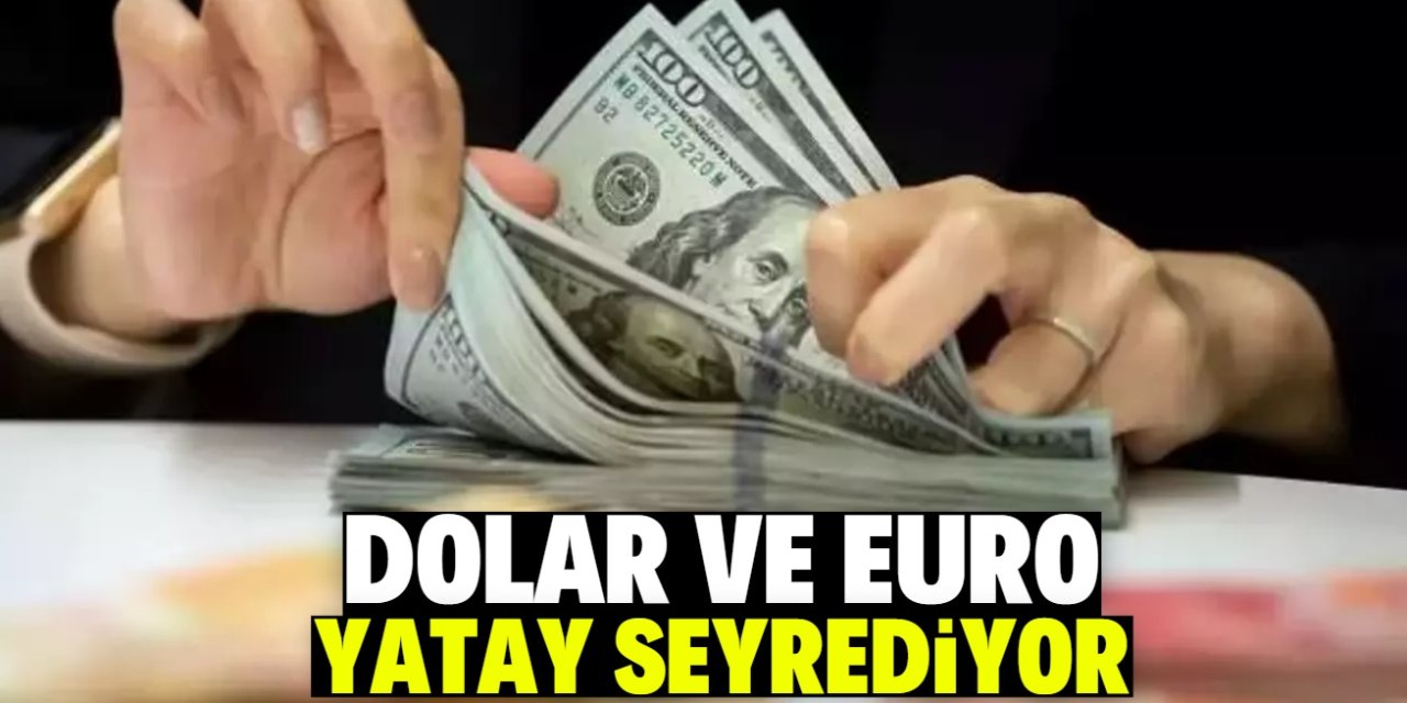 Dolar ve Euro yatay seyrediyor