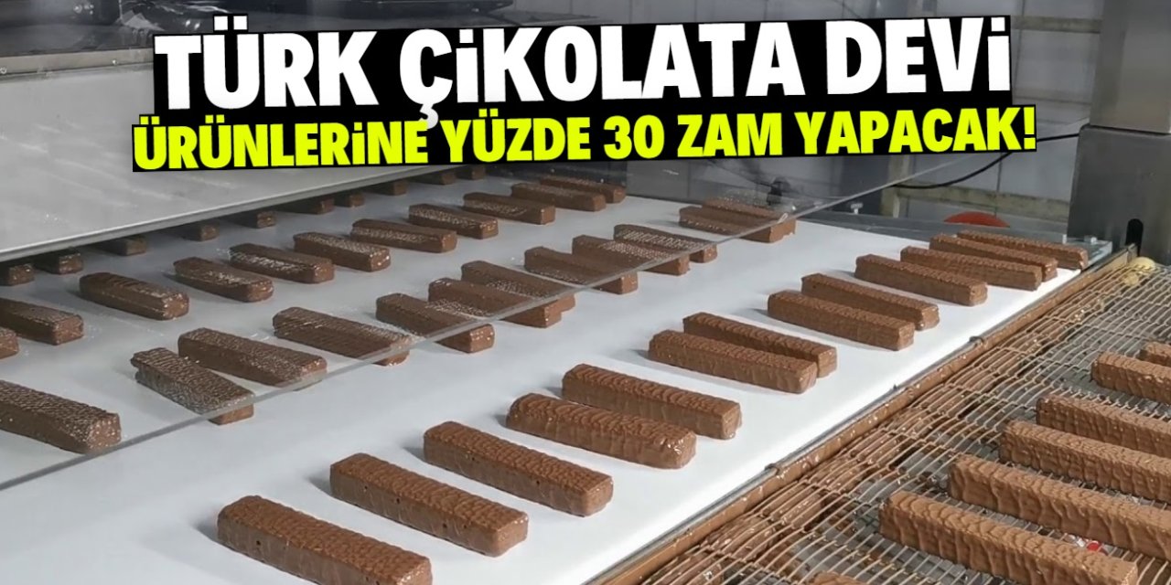 Türkiye'nin en sevilen çikolata ve bisküvi markası yüzde 30 zam kararı aldı!