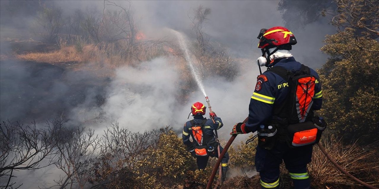 Yunanistan'da dün 68 noktada orman yangını çıktı