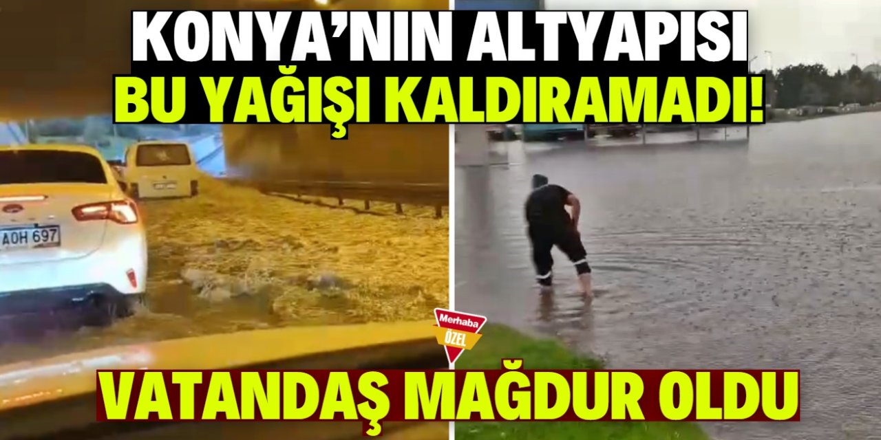Konya'da kabus dolu saatler! Şehrin altyapısı çökünce KOSKİ çağrı merkezi kilitlendi