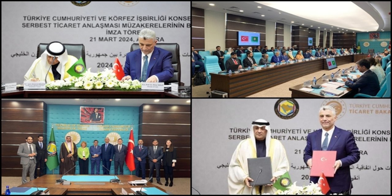 Türkiye-Körfez İşbirliği Konseyi arasında serbest ticaret anlaşması ilk tur müzakereleri yapıldı