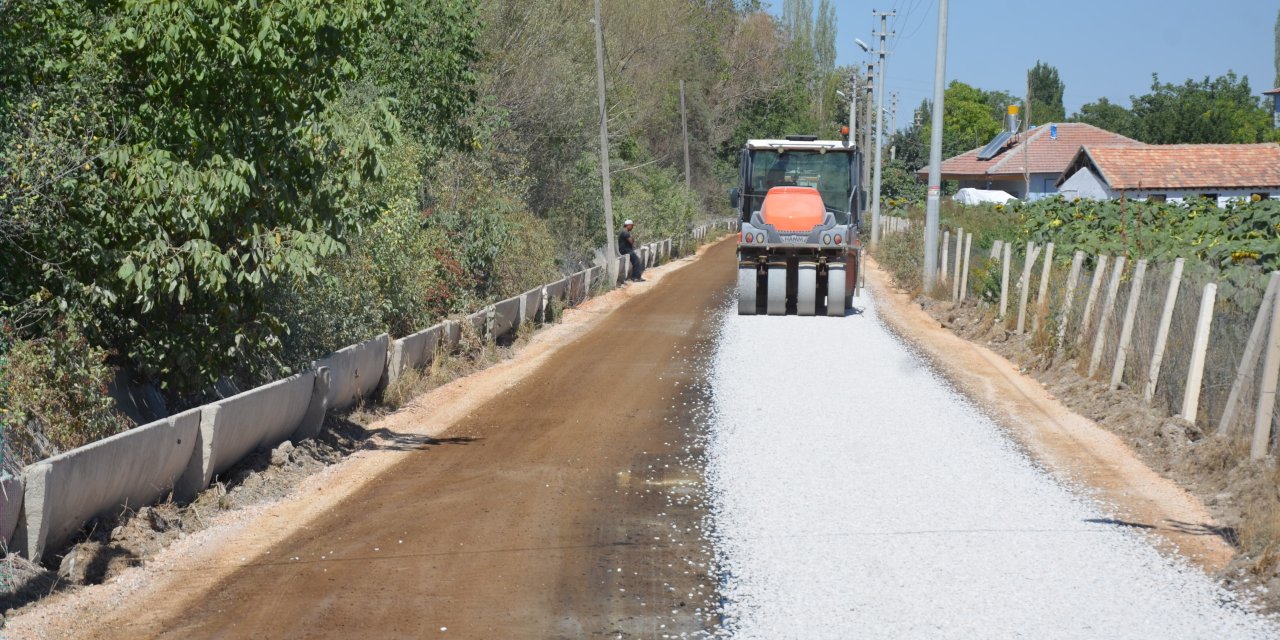 Ereğli’de asfalt   çalışması sürüyor