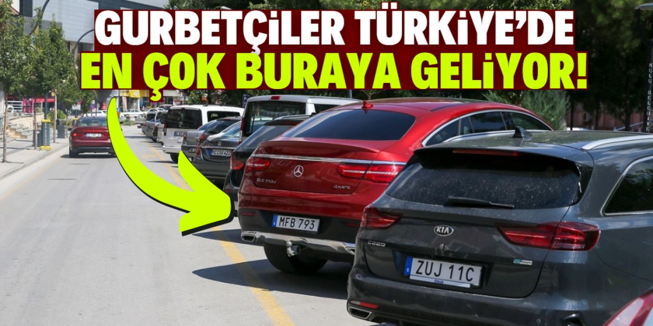 Gurbetçiler Türkiye'de en çok bu konuma geliyor! Çok farklı bir yer