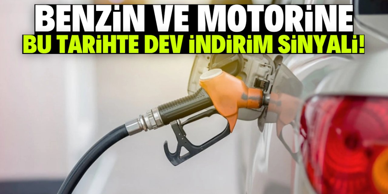 Benzin ve motorine dev indirim