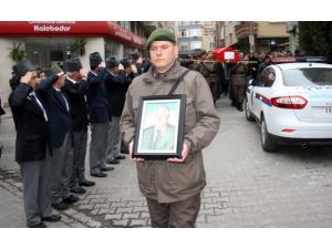 Kıbrıs Gazisi Askeri Törenle Uğurlandı