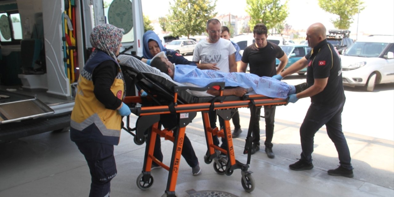 Beyşehir'de silahla vurulan kişi yaralandı