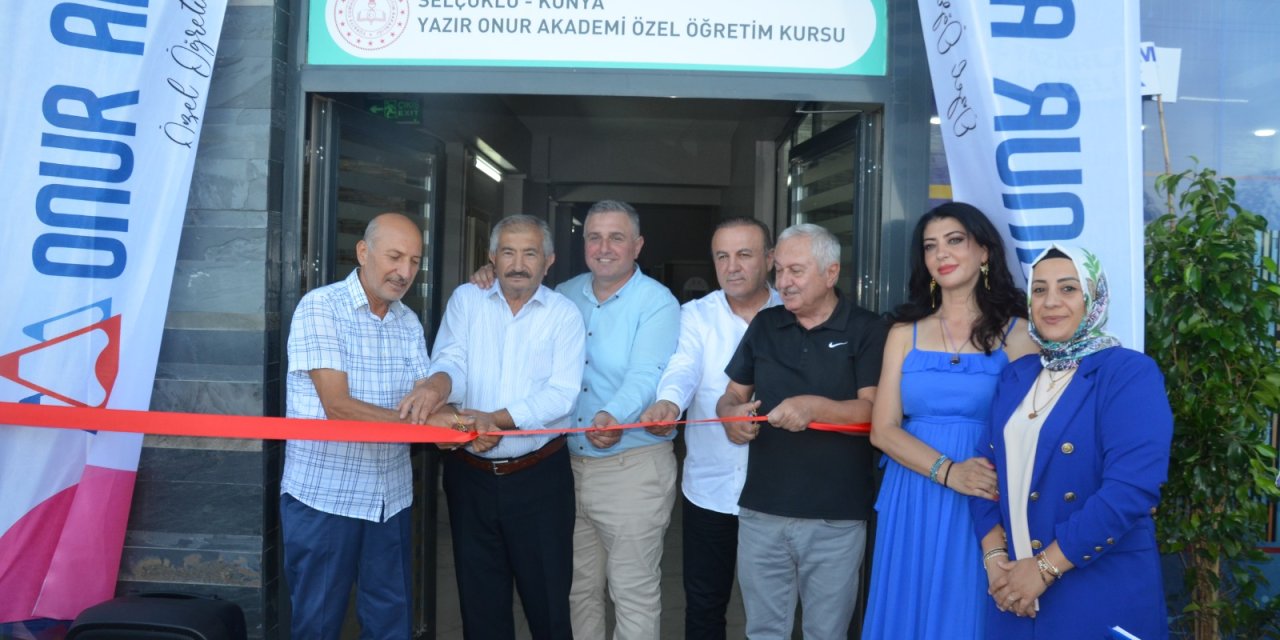 Onur Akademi'nin ikinci şubesi Yazır'da açıldı