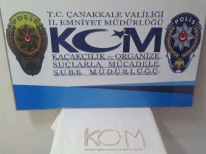 Çanakkale'de Uyuşturucu Hap Ele Geçirildi