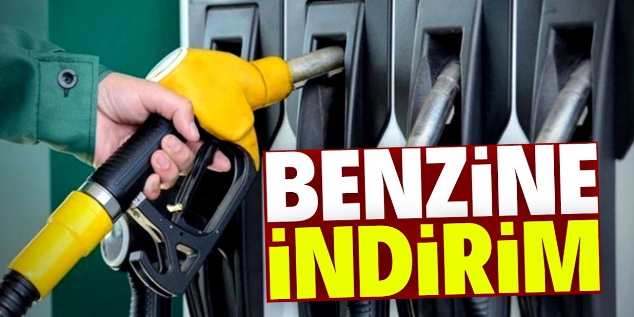 Benzin fiyatlarına indirim geldi!