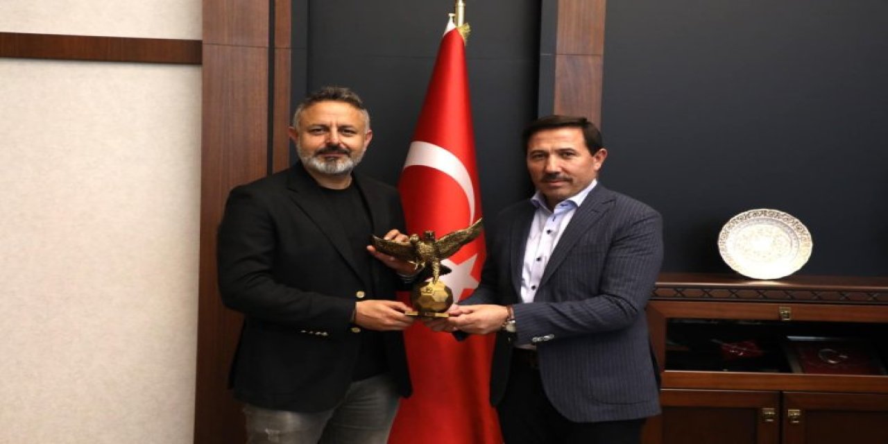 Konyaspor yönetiminden  Başkan Kılca'ya ziyaret