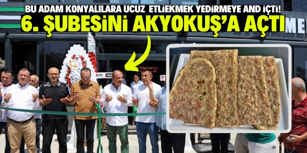 Konya'nın en yüksek noktasında ucuz etliekmek satışı başladı! 4 kişi 320 TL'ye doyacak